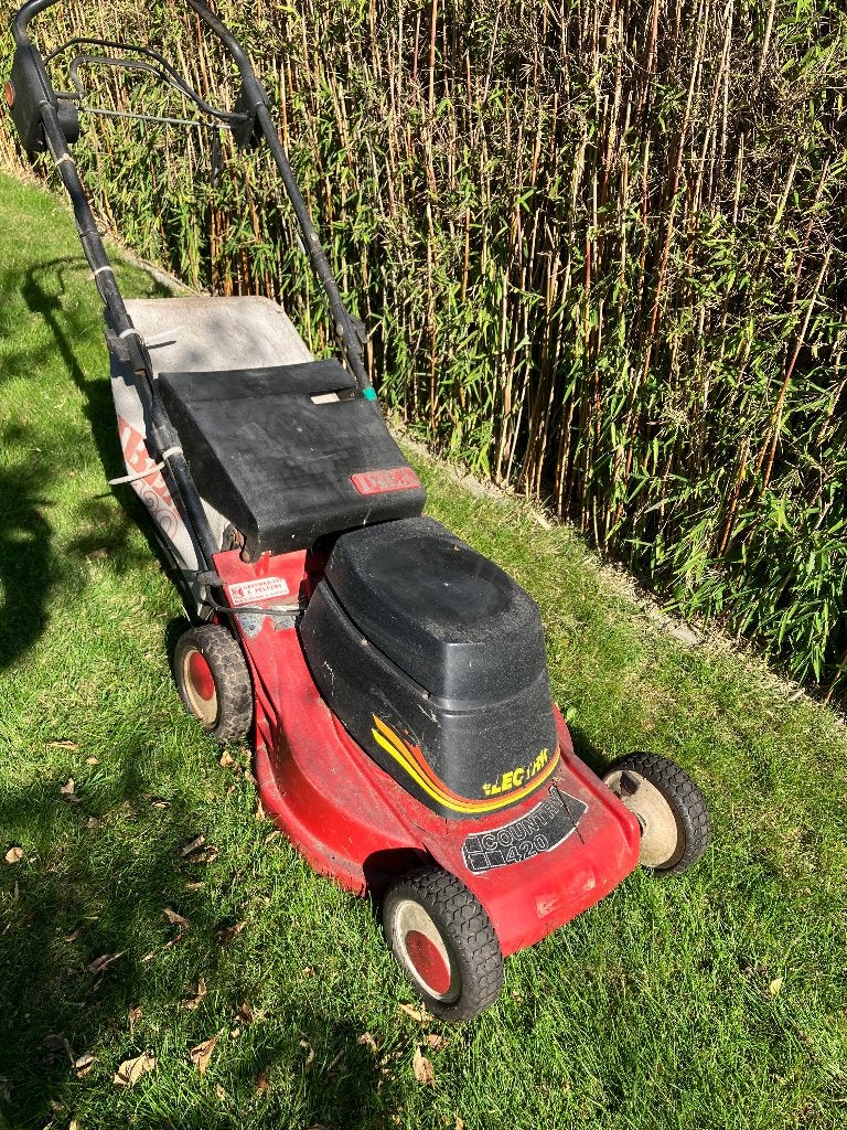 Elektrisch grasmachine, Tuin en Terras, Ophalen, Cirkelmaaier, Gebruikt, Elektrische grasmaaier