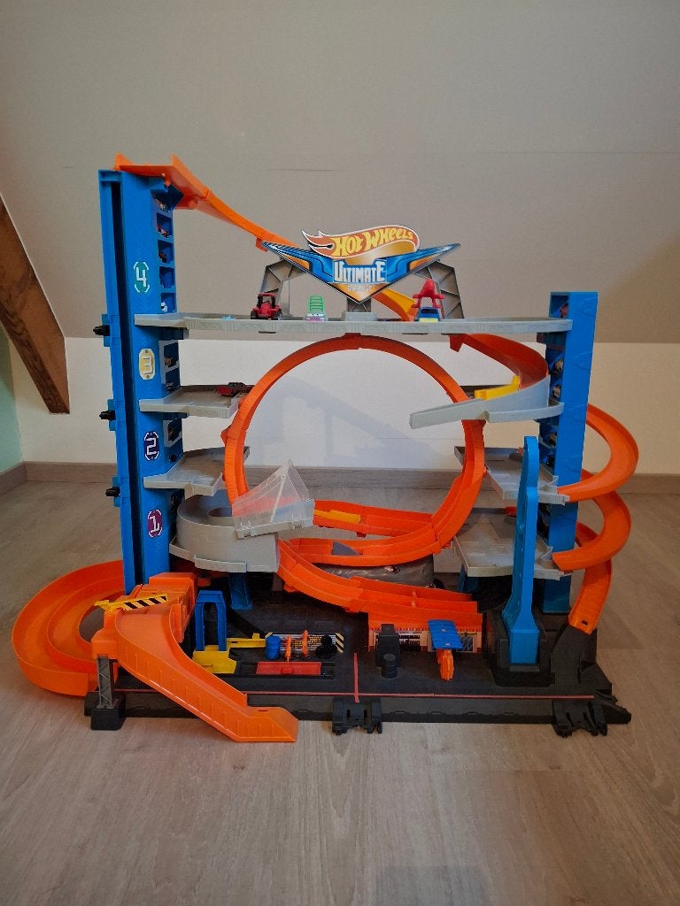 Ultimate garage van Hot Wheels, Enlèvement, Hot Wheels, Avec looping, Circuit