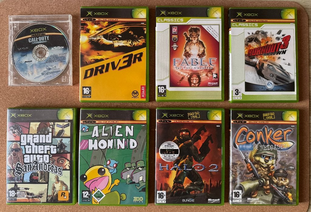 XBox Games, Enlèvement ou Envoi, Comme neuf