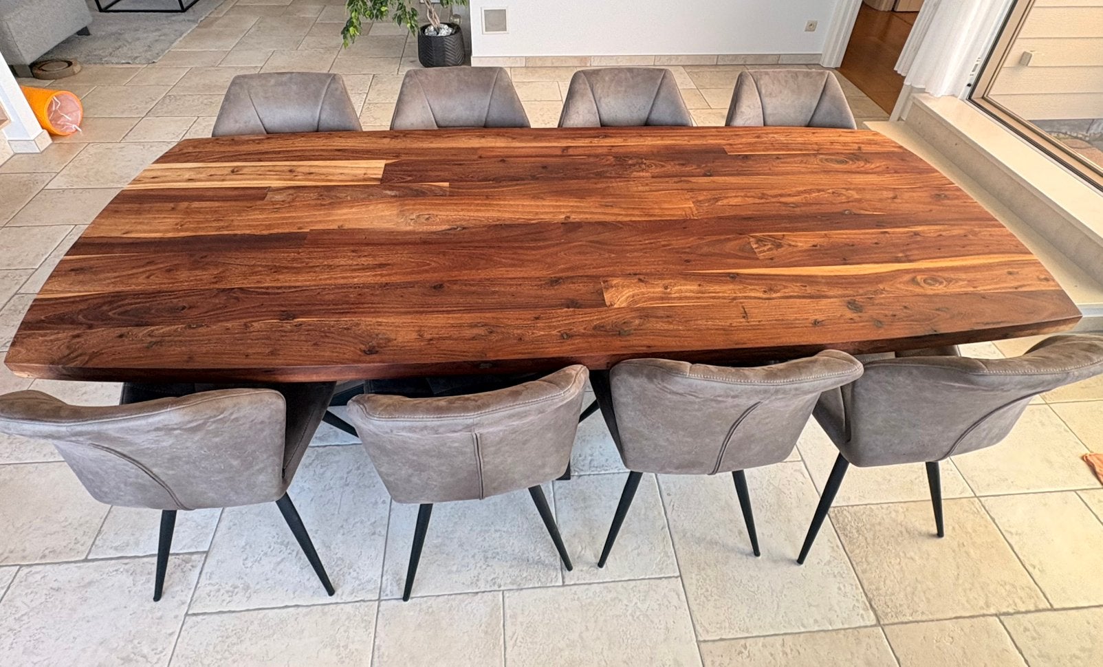 Eettafel Xooon, Maison & Meubles, Tables | Tables à manger, Comme neuf, 50 à 100 cm, 200 cm ou plus, Cinq personnes ou plus, Ovale