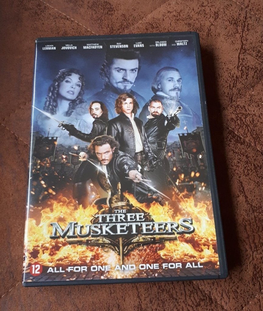 DVD - The Three Musketeers - All for One and One for All, Action et Aventure, Anglais, Envoi, Néerlandais