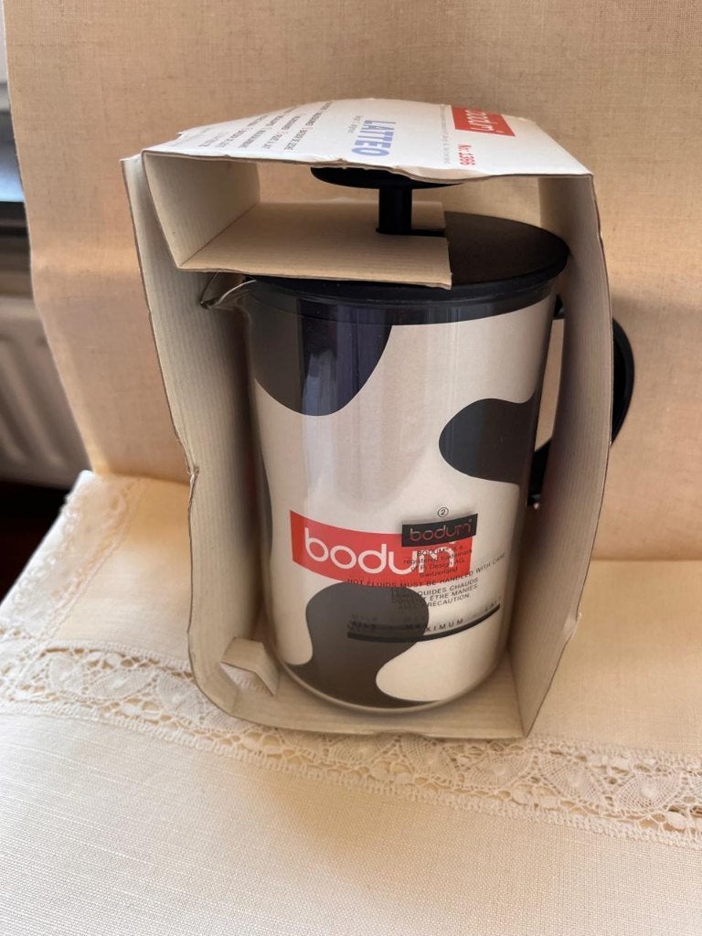 Melkopschuimer Bodum Latteo 250 ml, Elektronische apparatuur, Melkopschuimers, Nieuw, Handmatige melkopschuimer, Ophalen of Verzenden