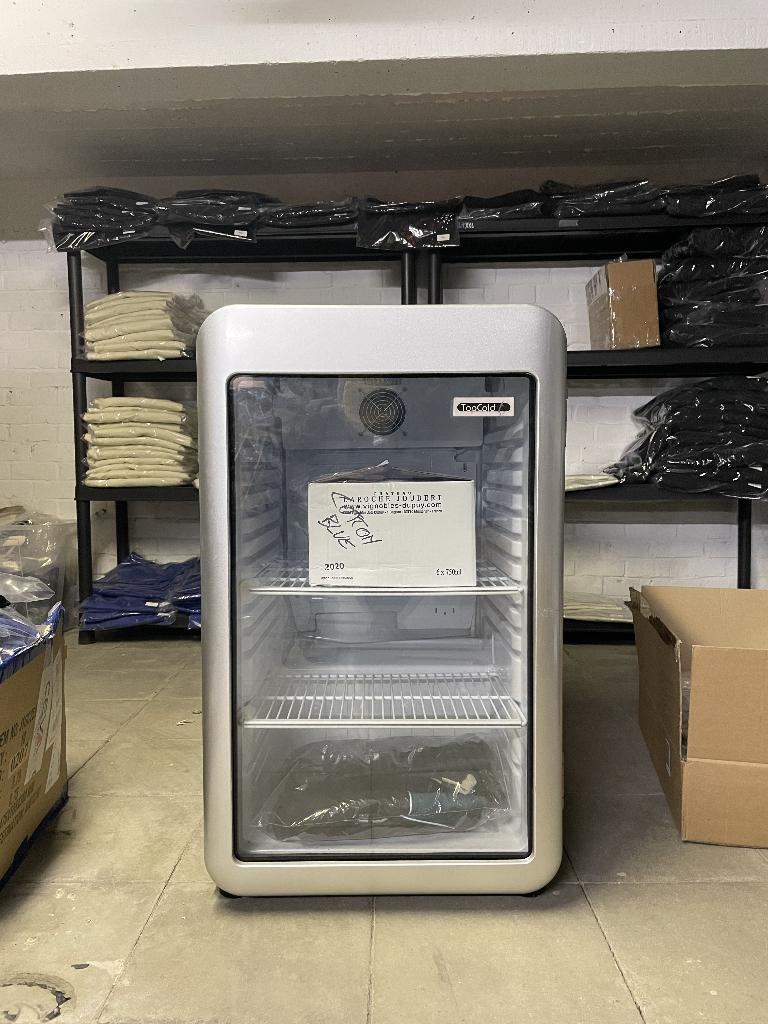 Topcold LSC115 frigo showcase cooler (NEW), Zonder vriesvak, 100 tot 150 liter, Nieuw, 45 tot 60 cm