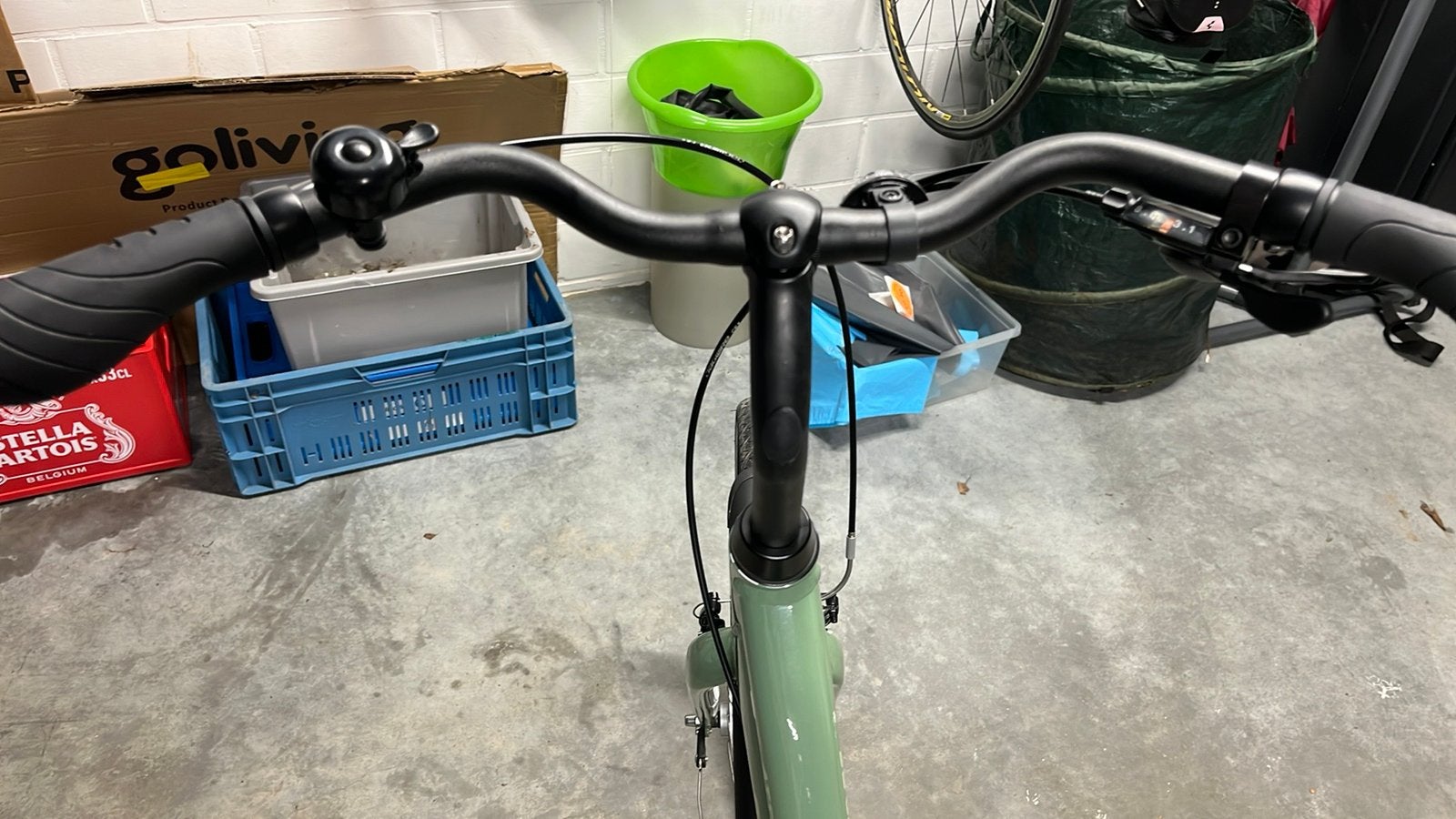 Vélo vert pour femme, Enlèvement, Comme neuf, Giant, Vitesses