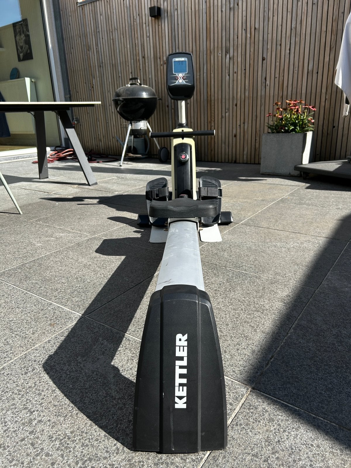 Roeitrainer Kettler, Sport en Fitness, Fitnessmaterialen, Ophalen, Zo goed als nieuw