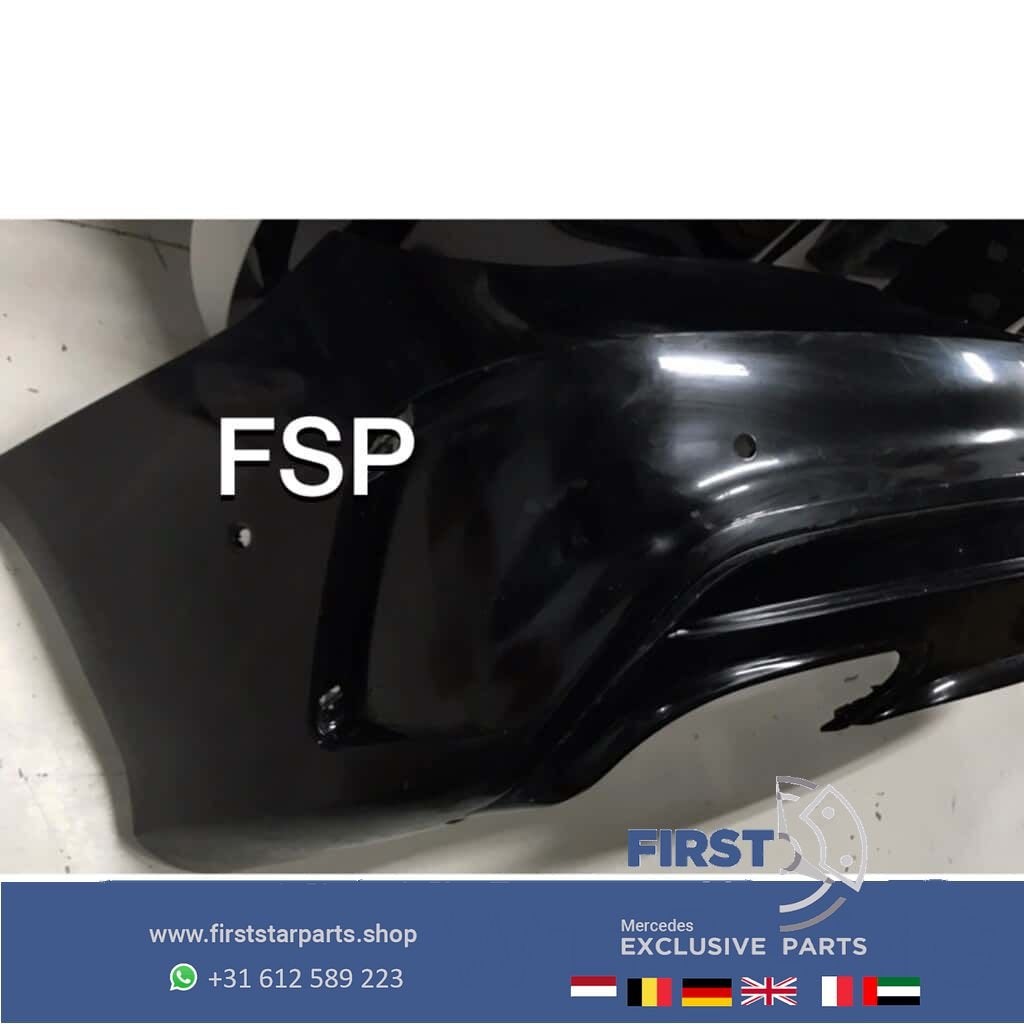 W117 CLA AMG achterbumper Mercedes 2016-2019 Facelift bumper, Arrière, Utilisé, -, -