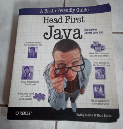 "Head First Java", Enlèvement, Utilisé
