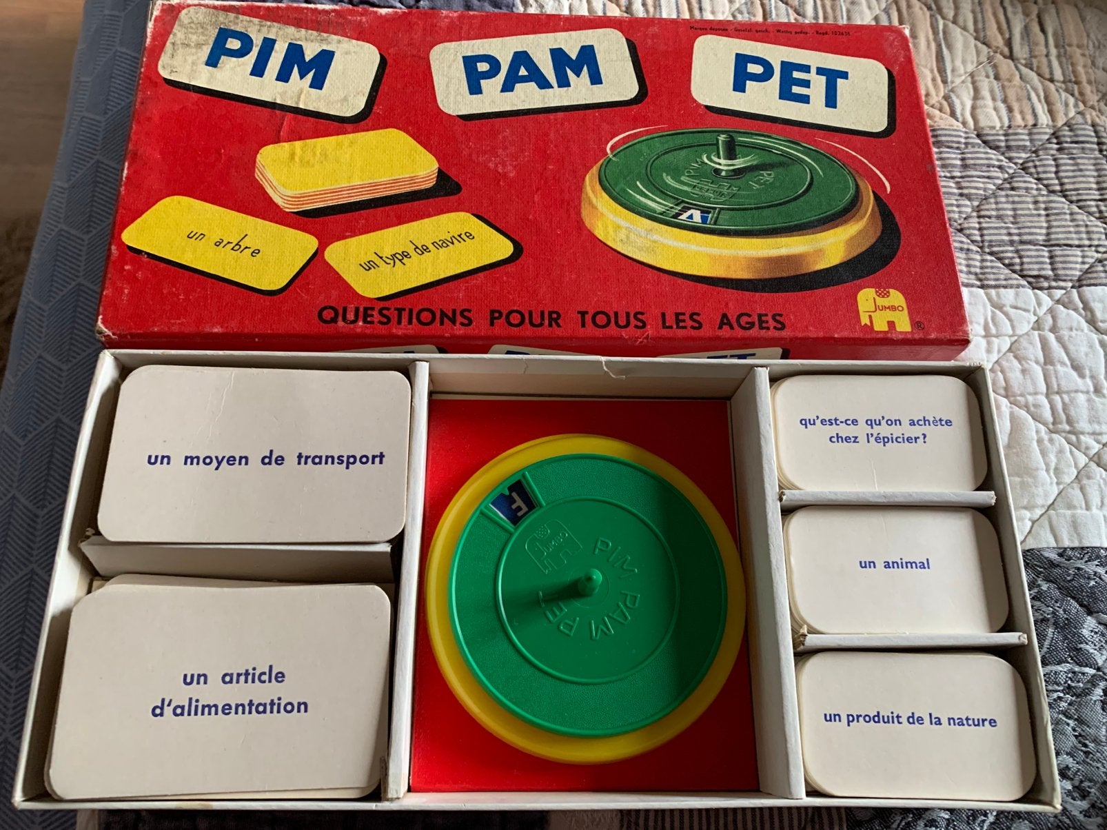 Jeu de société Pim pam pet 1962, Hobby & Loisirs créatifs, Cinq joueurs ou plus, Enlèvement ou Envoi, Utilisé