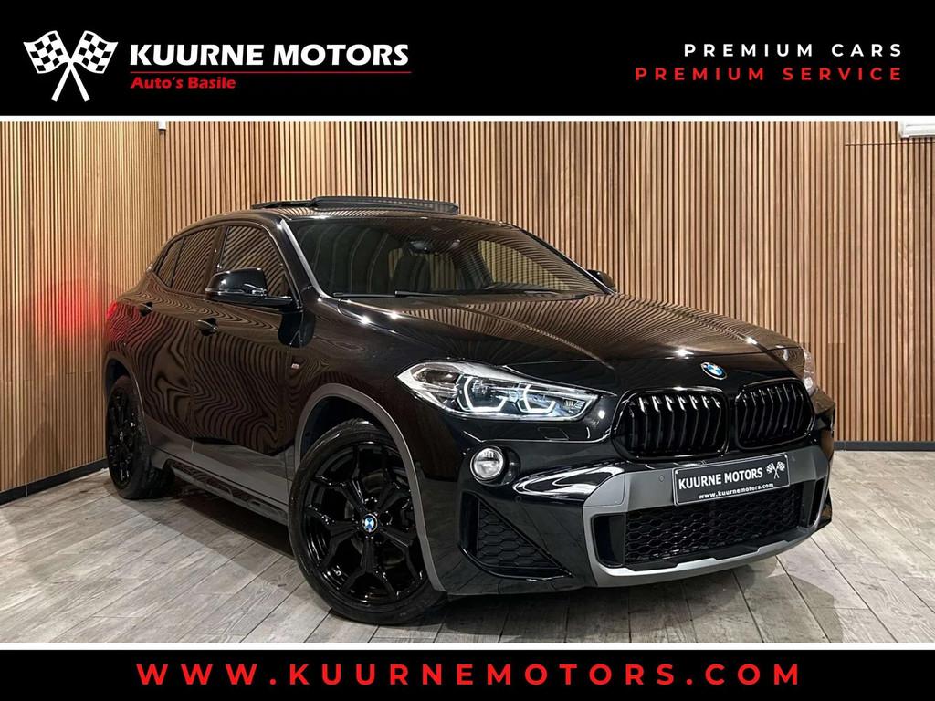 BMW X2 sDrive18iA M Pack Alu19"/Pano/Cam/Pdc/VerwZet *1j gar, Auto's, Automaat, X2, Gebruikt, Bedrijf