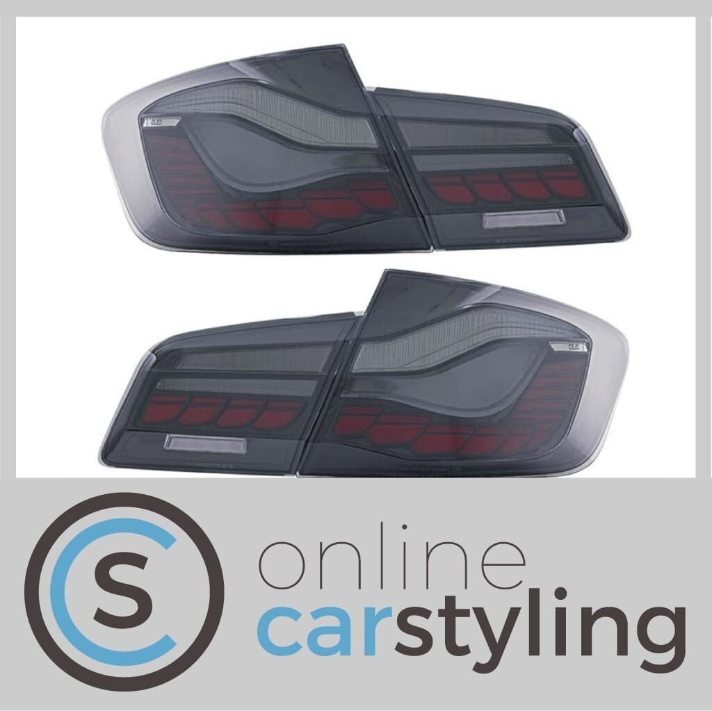 OLED Achterlichten BMW 5-Serie F10 Zwart Smoke Dynamic LED, Autos : Pièces & Accessoires, Neuf, -, -, Enlèvement ou Envoi