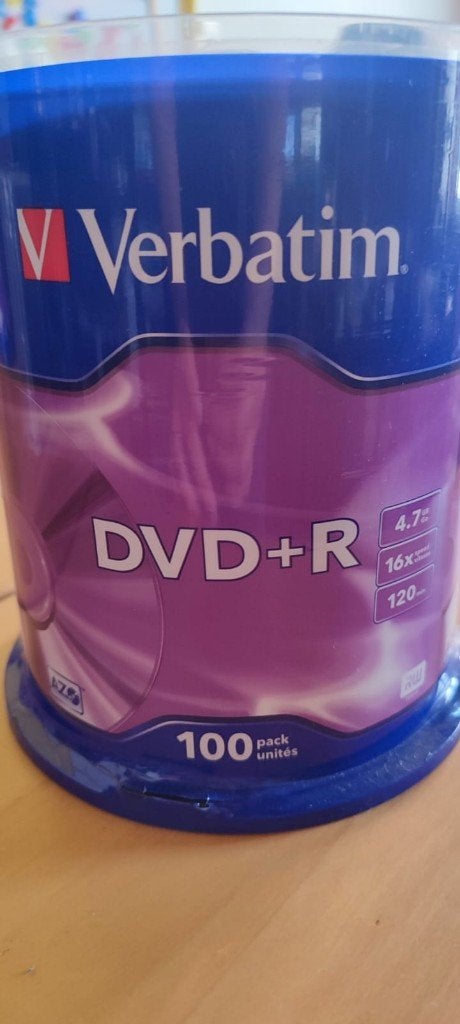 DVD +R Verbatim, Enlèvement, Neuf, Dvd, Verbatim