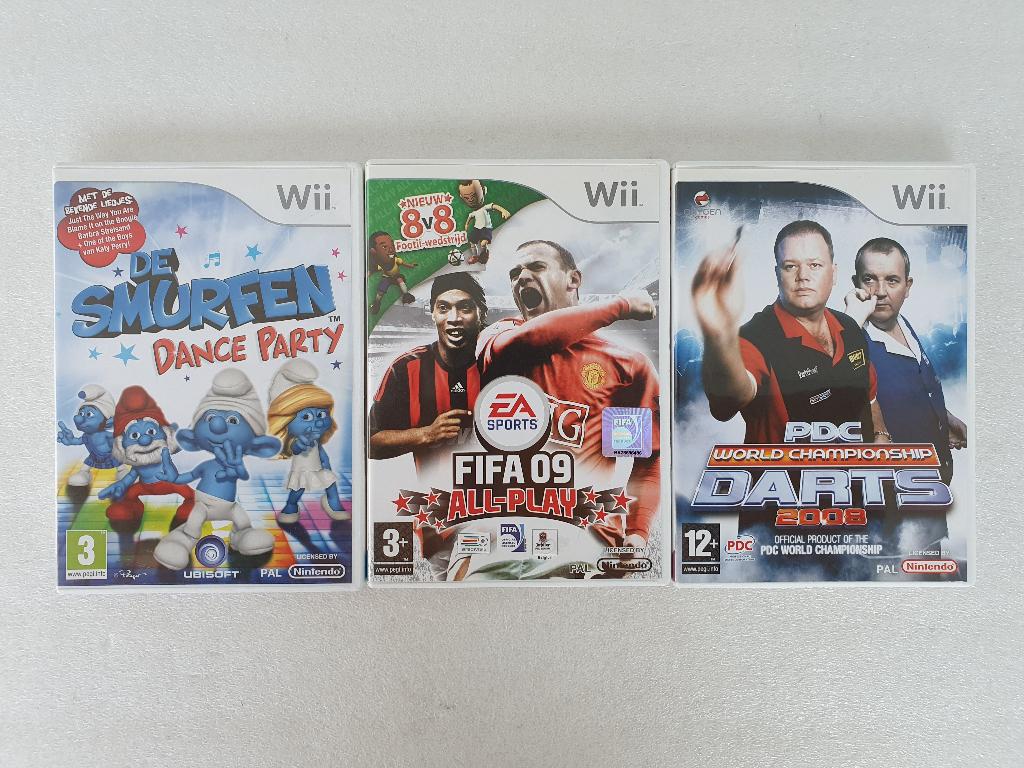 Lot van 3 Nintendo Wii games, Ophalen of Verzenden, Gebruikt
