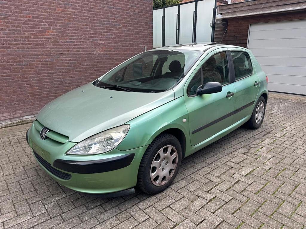 Peugeot 307   1.4 Benzine 2002 83.000 km’s, Auto's, Peugeot, Voorwielaandrijving, Particulier, Euro 3, Groen