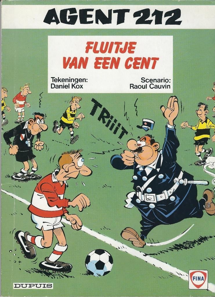 Agent 212 nr11 Uitgaven voor Fina - Fluitje van een cent, Boeken, Stripverhalen, Gelezen, Eén stripboek, Ophalen of Verzenden