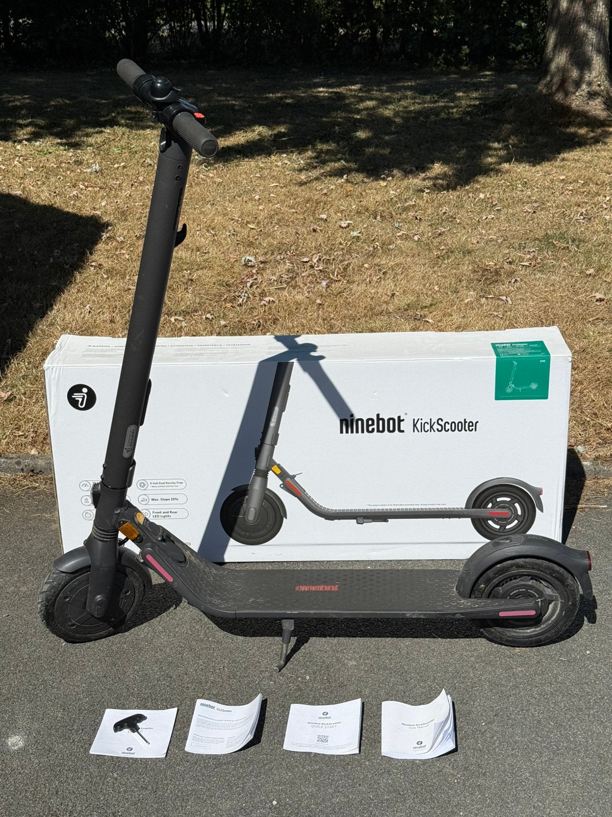 Trottinette electrique Segway Ninebot Kickscooter, Enlèvement, Utilisé, Step électrique (E-scooter)