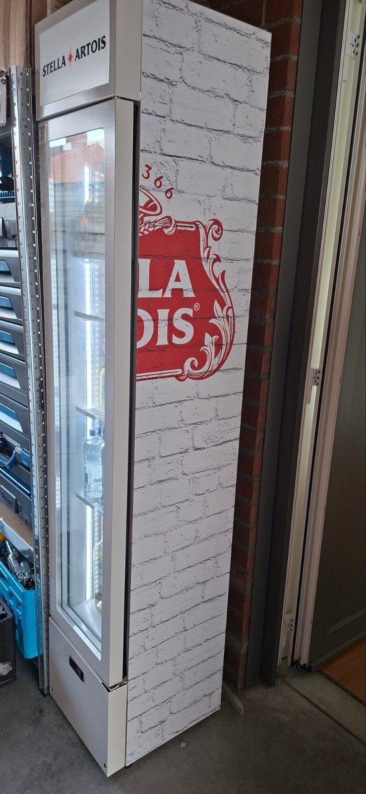 stella artois frigo, Enlèvement