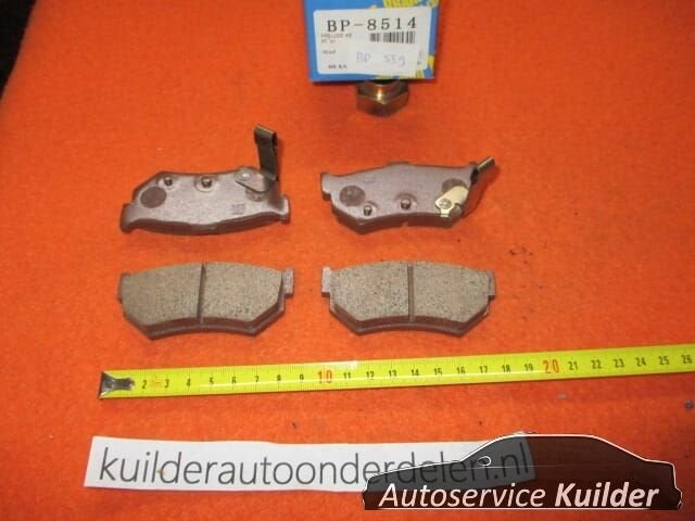Remblokken achterzijde Honda Accord II Prelude II Swift GTI, Auto-onderdelen, -, -, Nieuw, Ophalen of Verzenden