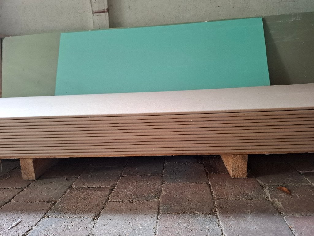 13 Stucplaten 2000x600x9,5, Doe-het-zelf en Bouw, Platen en Panelen, Ophalen, Nieuw, Overige materialen, Minder dan 20 mm
