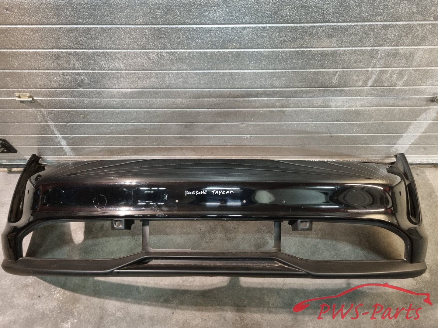 PORSCHE TAYCAN VOORBUMPER ORIGINEEL, Gebruikt, -, Voor, -