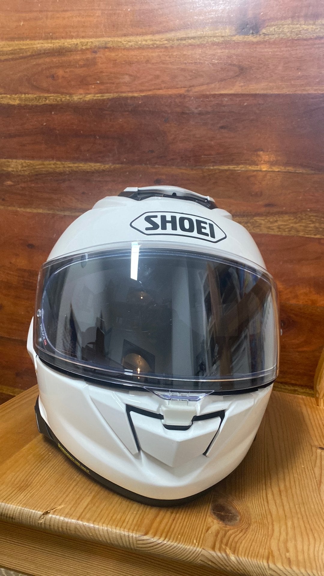 Casque Shoei Gt-Air 3 blanc avec Sena SRL3 Headset Neotec 3, Motos, Enlèvement ou Envoi, Shoei