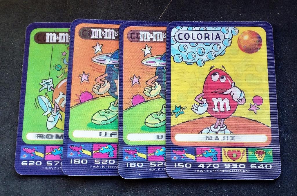 Spacix kaarten / Coloria / M&M, Ophalen, Nieuw, Meerdere kaarten