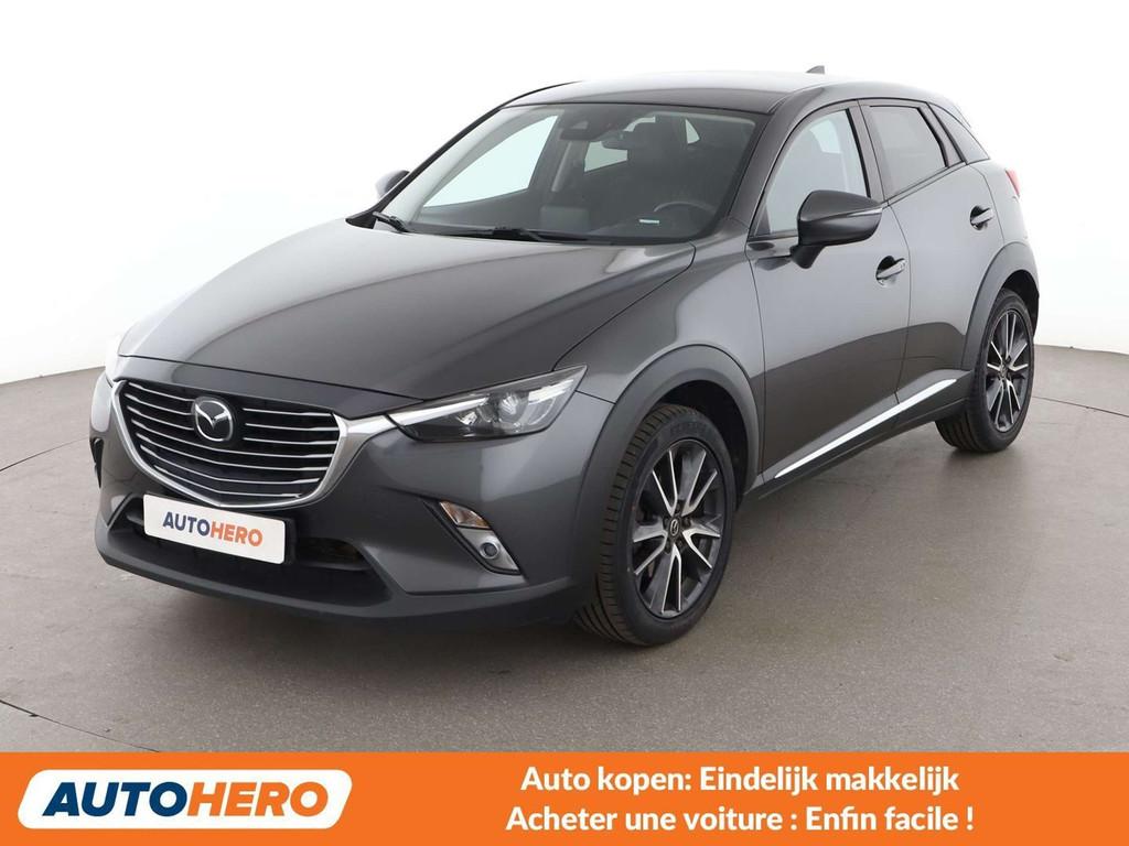 Mazda CX-3 2.0 Attraction (année de construction 2018), Argent ou Gris, Achat, Boîte manuelle, Noir
