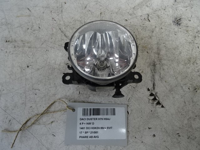 ANTI BROUILLARD AVANT GAUCHE Dacia Duster (HS) (261500097), Utilisé, Dacia