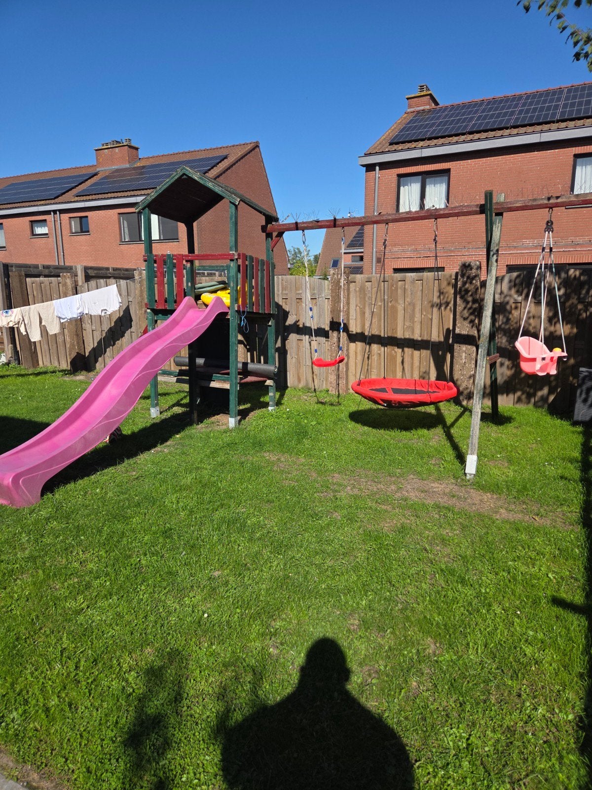 speelhuisje met schomels, Kinderen en Baby's, Ophalen, Gebruikt, Hout