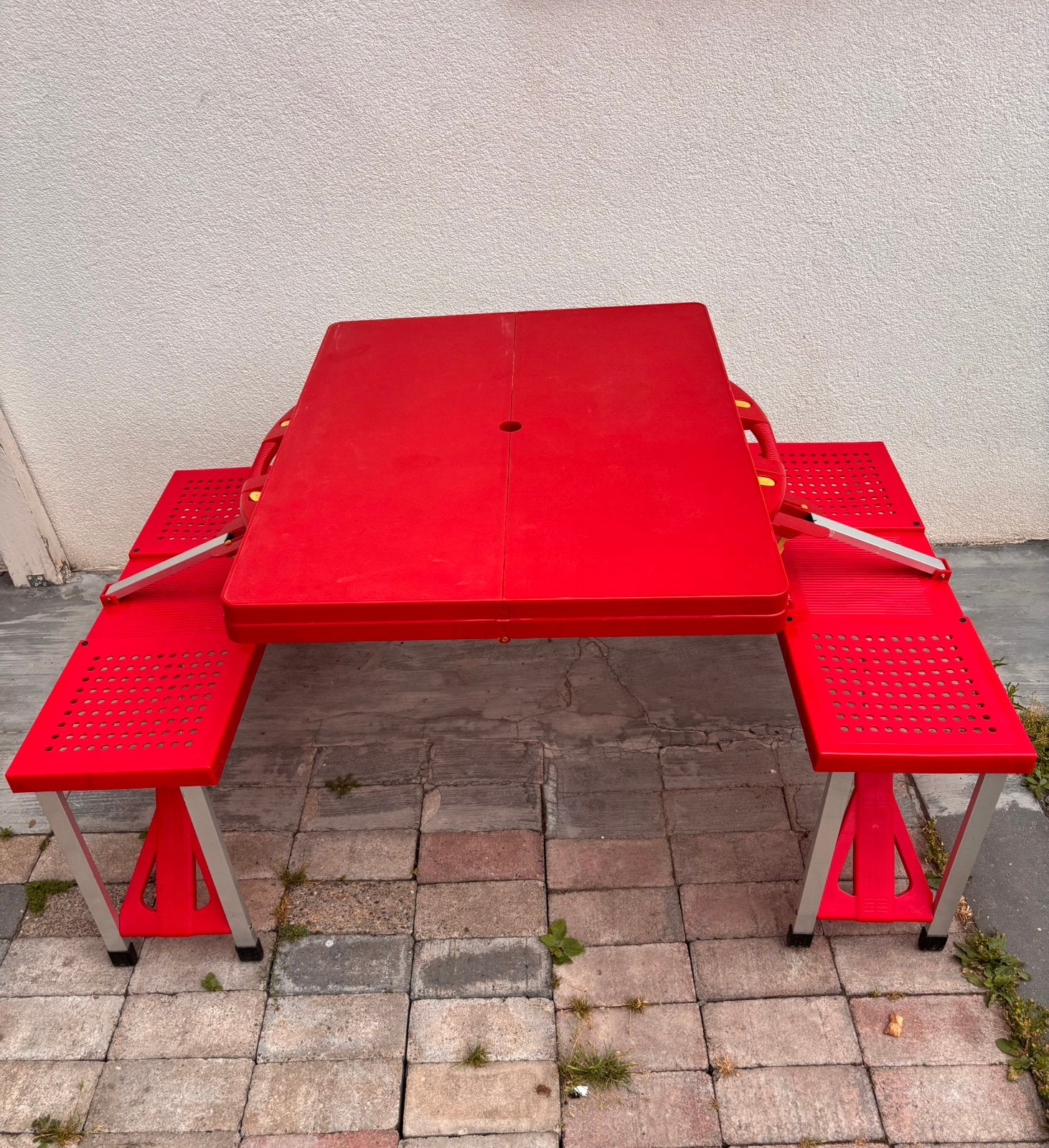 picknicktafel, Ophalen, Zo goed als nieuw