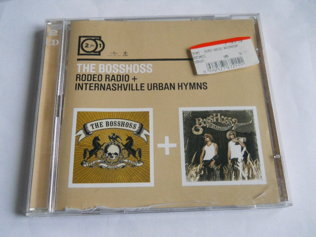 2 CD S - The BossHoss ‎– Rodeo Radio + Internashville Urban, Ophalen of Verzenden, Zo goed als nieuw, Eerste persing, Country