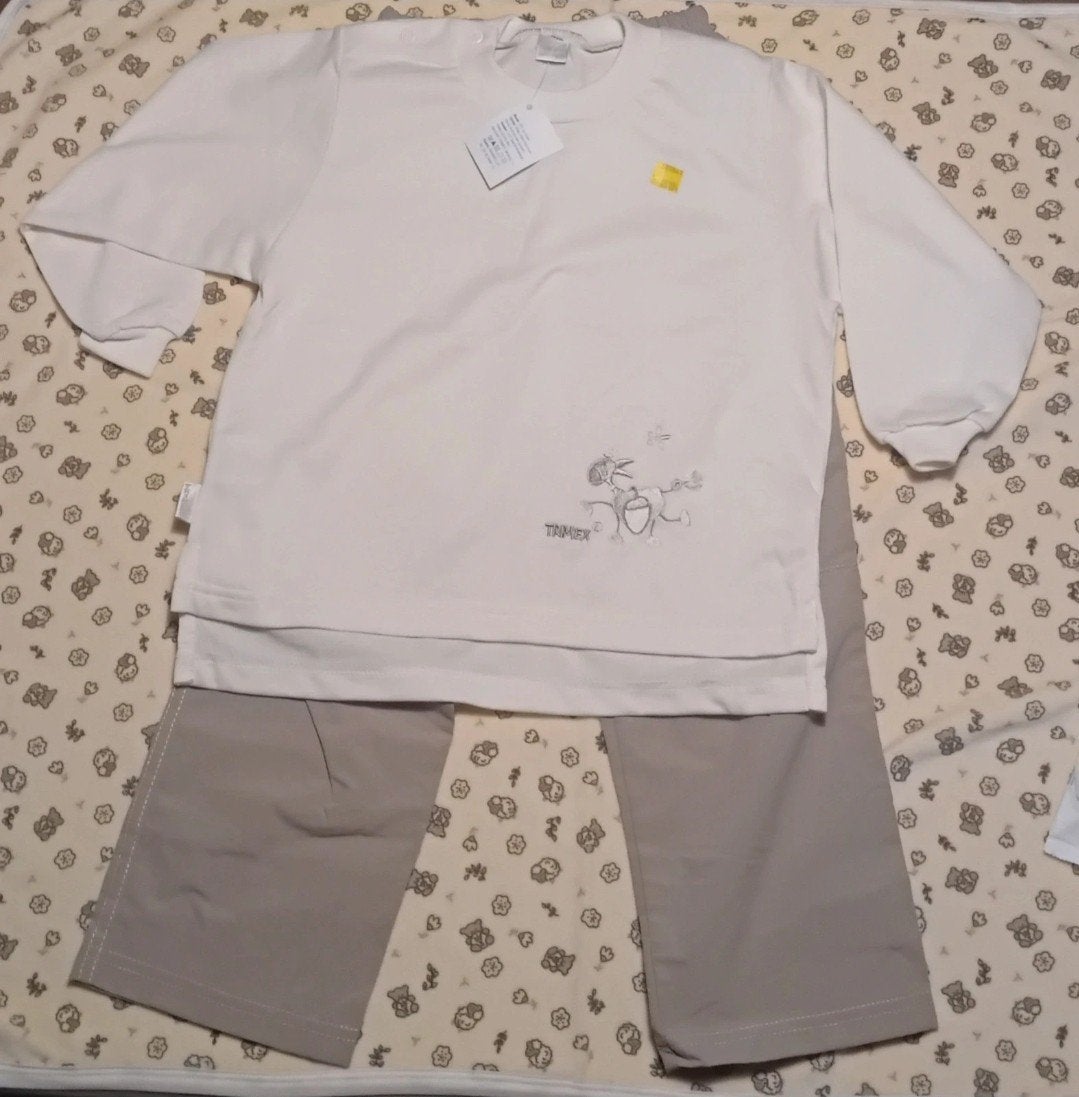 Nieuw met kaartje Trimex 2-delige katoenen babykleding, Ophalen of Verzenden