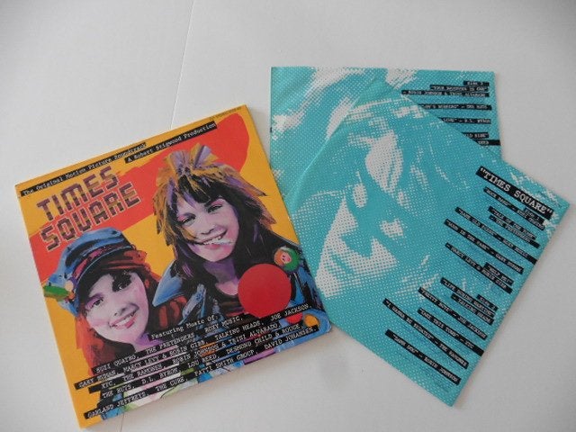 Times Square (1980) 2LP o.a. Talking Heads, Cure, Ramones, Cd's en Dvd's, Inclusief binnenhoes, Soundtrack, Ophalen of Verzenden