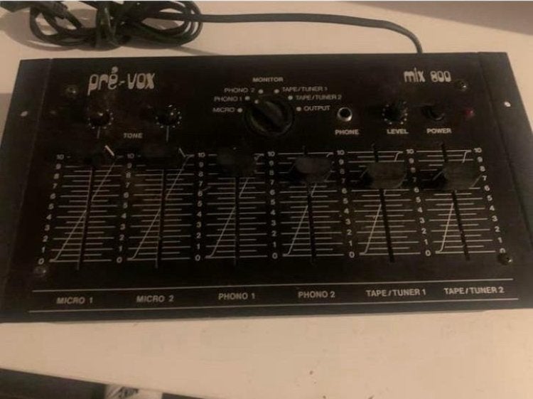 Console de mixage, Enlèvement, Comme neuf