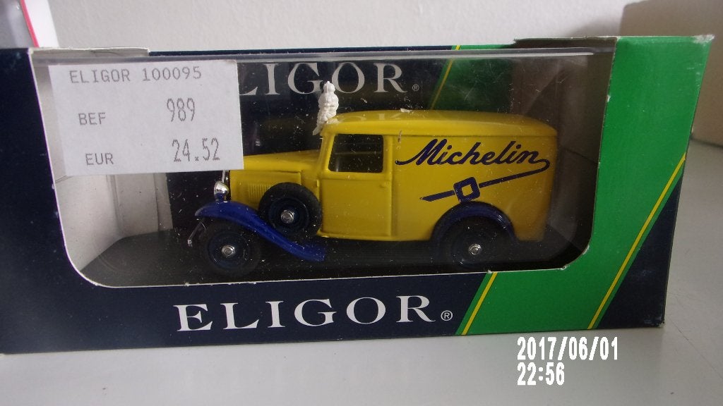 MICHELIN CITROËN 500KG.1/43 ELIGOR NEUVE.Stockée depuis 2001, Enlèvement ou Envoi, Neuf, Voiture, Autres marques