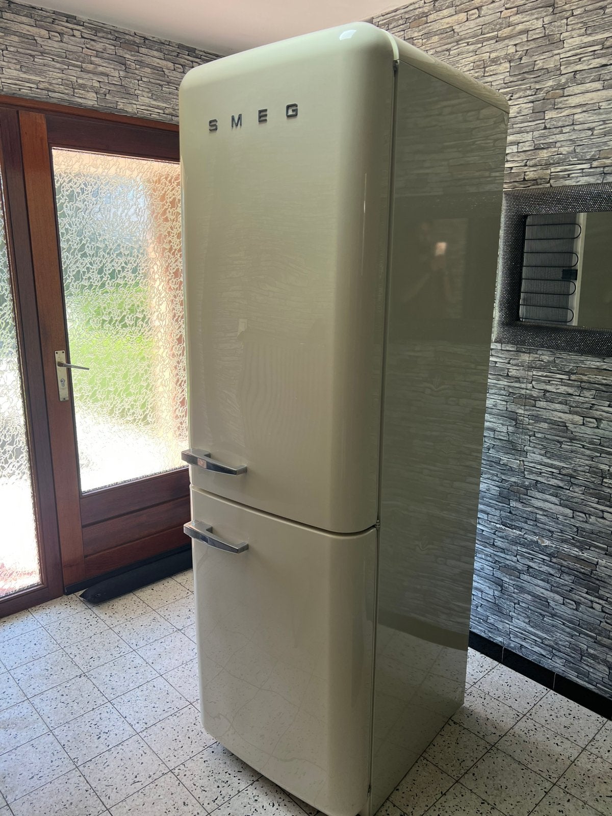 Smeg roomkoelkast, Ophalen, Zo goed als nieuw