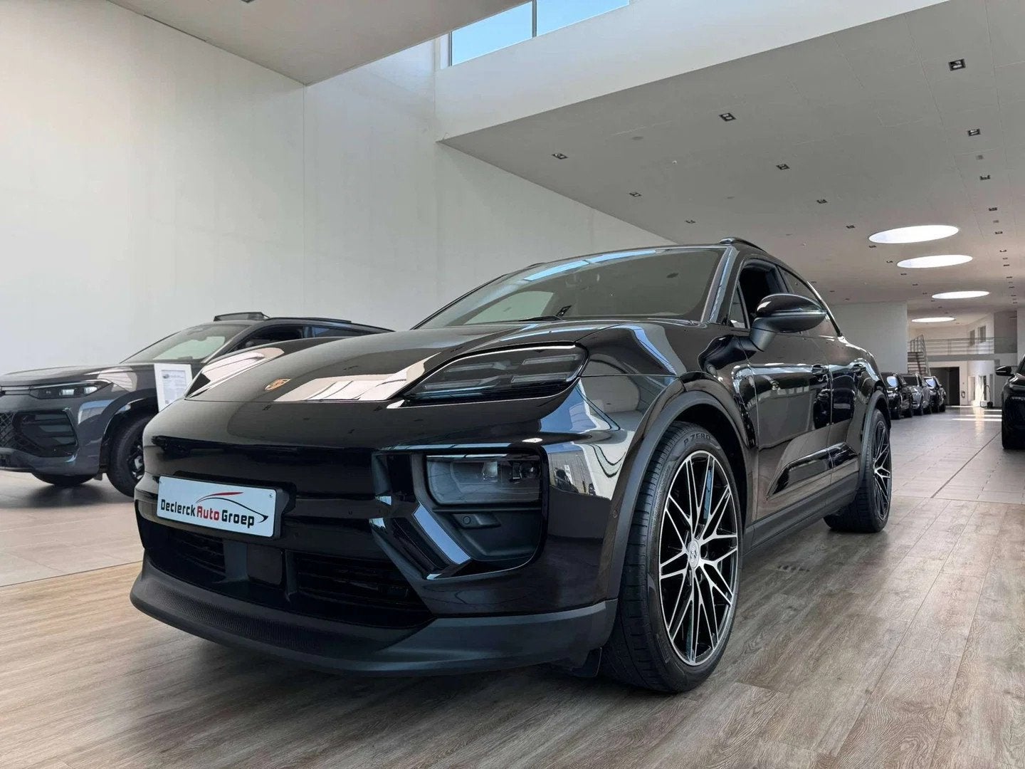 Porsche Macan PANO DAK*LUCHTVERING*ALU 22" SPYDER*SLECHTS 11, Autos, Cuir, Achat, Euro 6, Noir