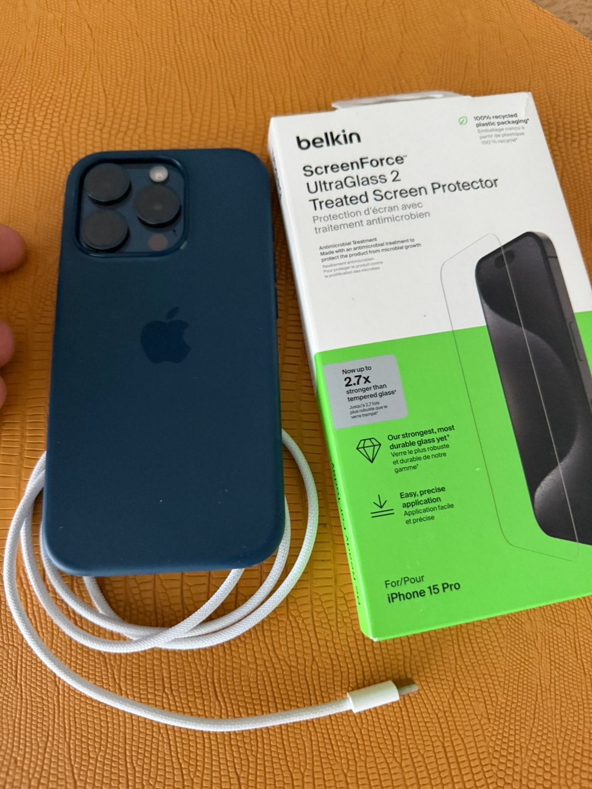 IPhone 15 pro 128GB, Ophalen, Zo goed als nieuw, IPhone 15