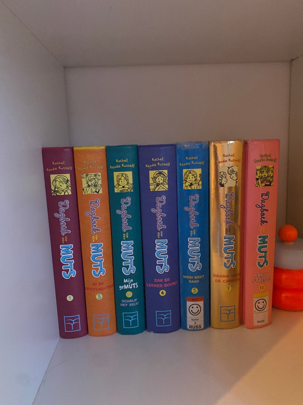 Dagboek van een muts 1,3,3 1/2,5, 7, 13, Enlèvement, Utilisé, Non-fiction