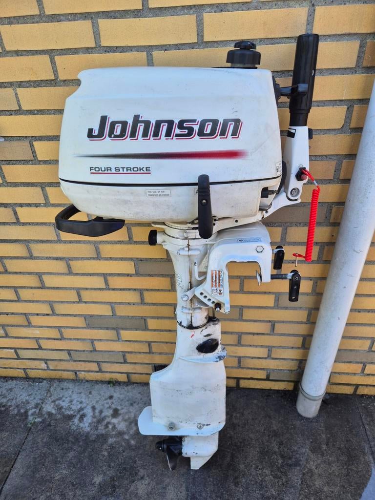 Johnson 4pk 4 takt langstaart, Watersport en Boten, Ophalen, Gebruikt, Minder dan 5 pk, Viertaktmotor