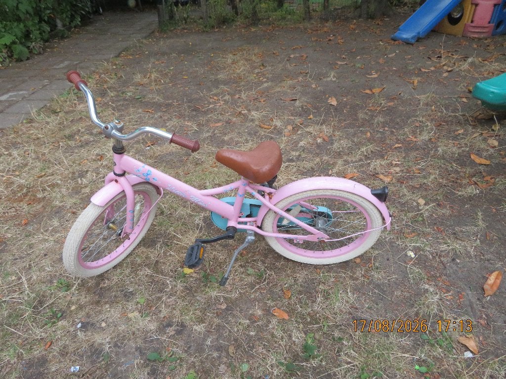 MEISJES FIETS 20 INCH, Fietsen en Brommers, Ophalen, Gebruikt, Schijfrem, 20 inch of meer