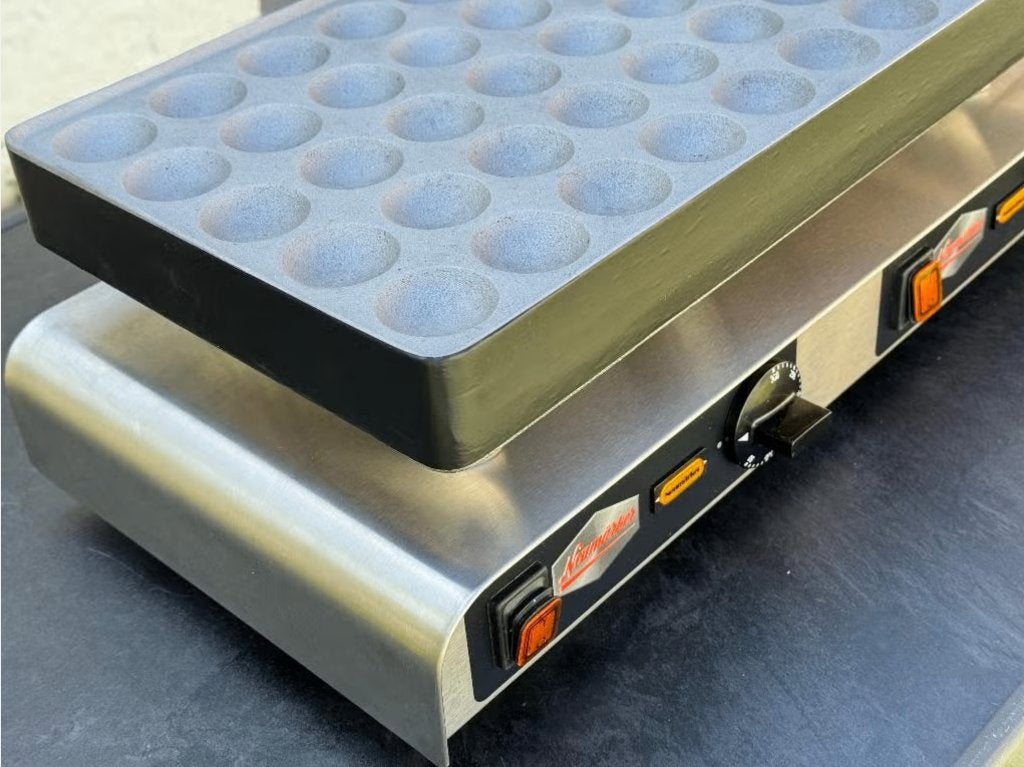 Neumarker poffertjesmaker poffertjes plaat, Enlèvement ou Envoi, Comme neuf
