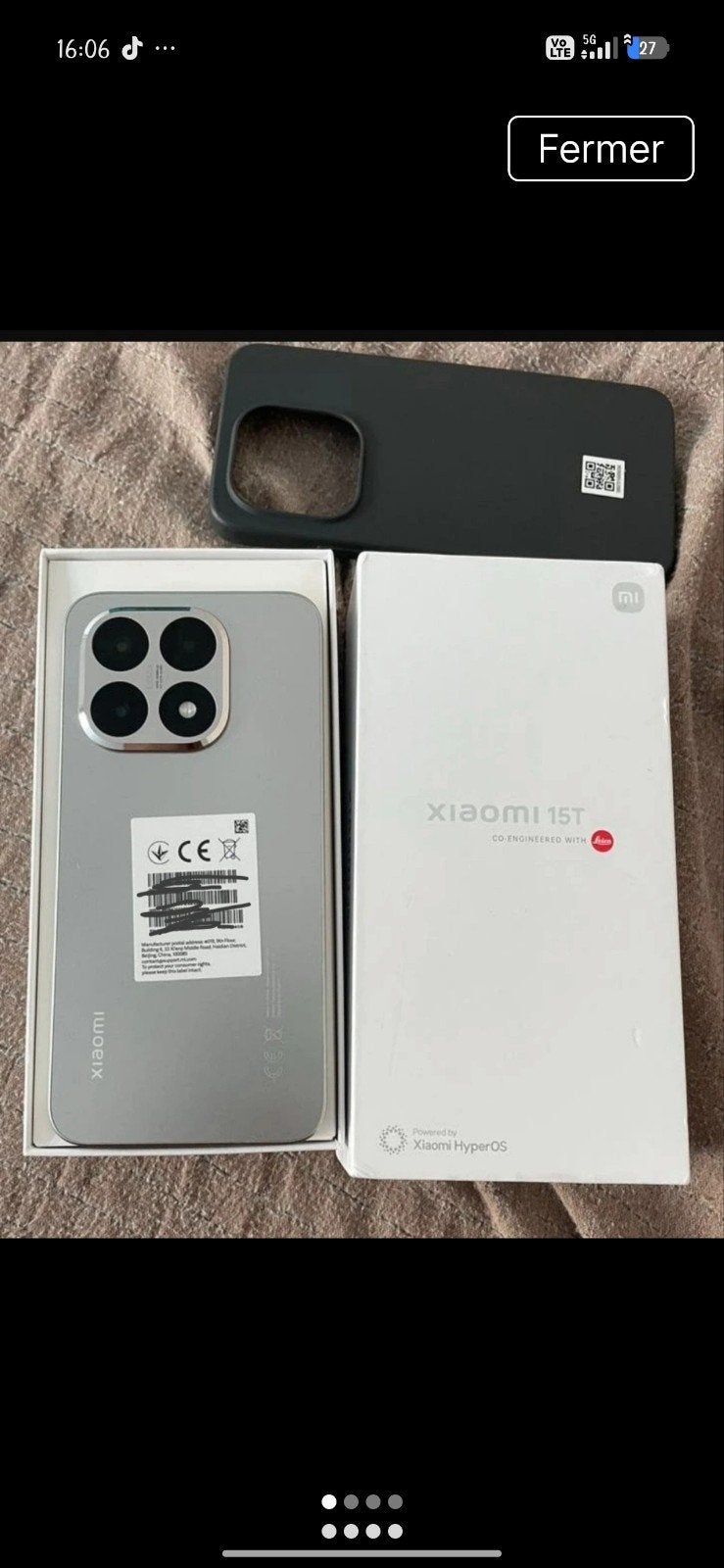 Xiaomi 15T, Ophalen, Zo goed als nieuw, Overige modellen, Zonder abonnement