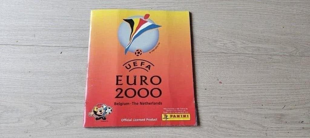 panini euro 2000 Compleet, Ophalen of Verzenden, Gebruikt, Stickers en Plaatjes