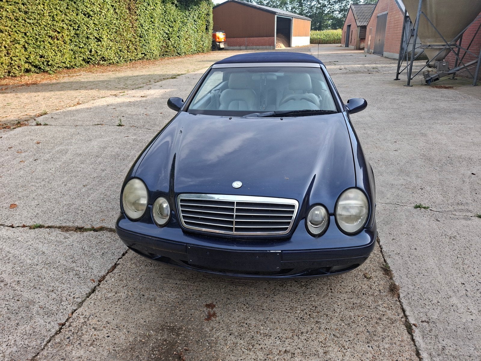 mercedes clk 200 cabrio, Leder, Handgeschakeld, Particulier, CLK
