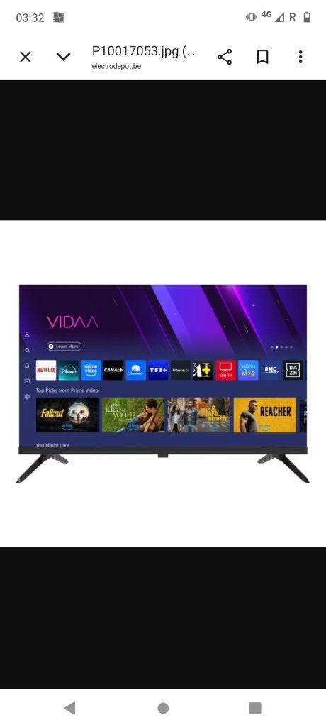 Télévision 81 cm connectée état neuf, Neuf, Autres marques, QLED, 80 à 100 cm