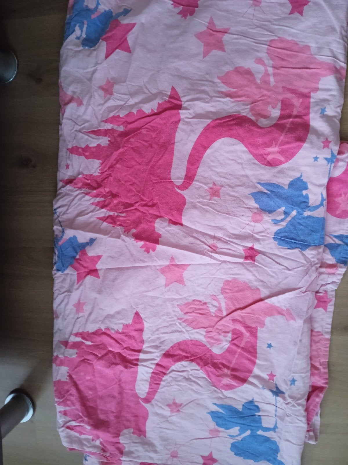 Eenpersoonsdekbedovertrekken, Ophalen, Blauw