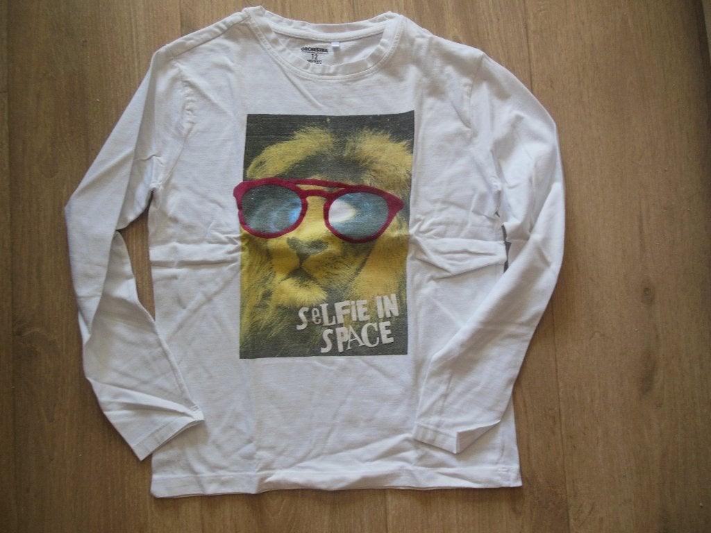 toffe longsleeve 152 in nieuwstaat, Kinderen en Baby's, Ophalen of Verzenden, Zo goed als nieuw, Jongen, Shirt of Longsleeve