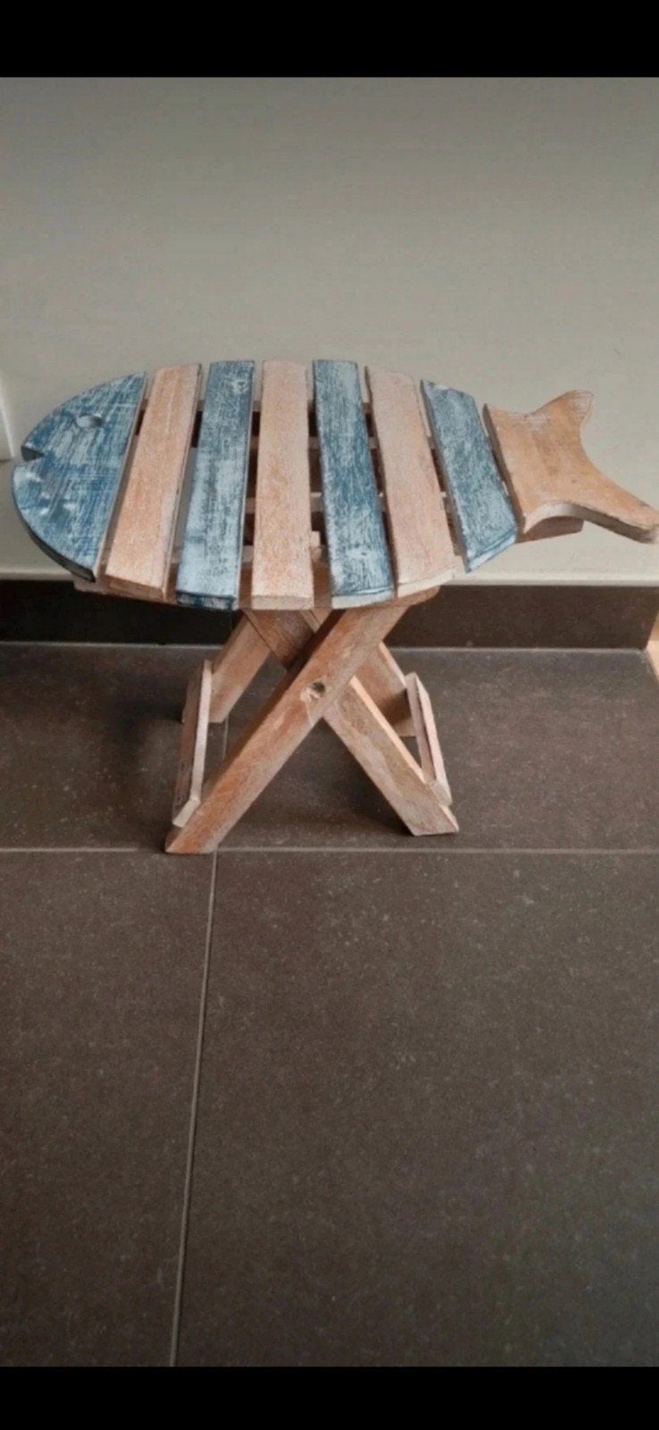 decoratie krukjes ivv vis, Huis en Inrichting, Ophalen, Nieuw, Hout