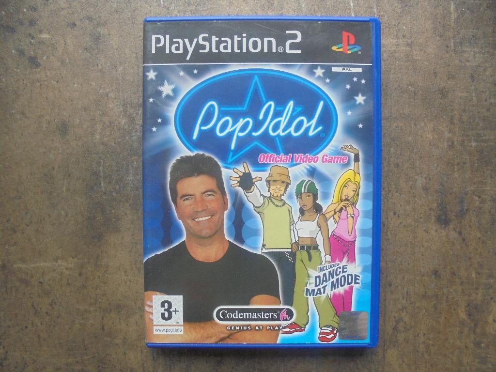 Pop Idol voor PS2 (zie foto's), Games en Spelcomputers, Games | Sony PlayStation 2, Muziek, Gebruikt, 1 speler, Ophalen of Verzenden