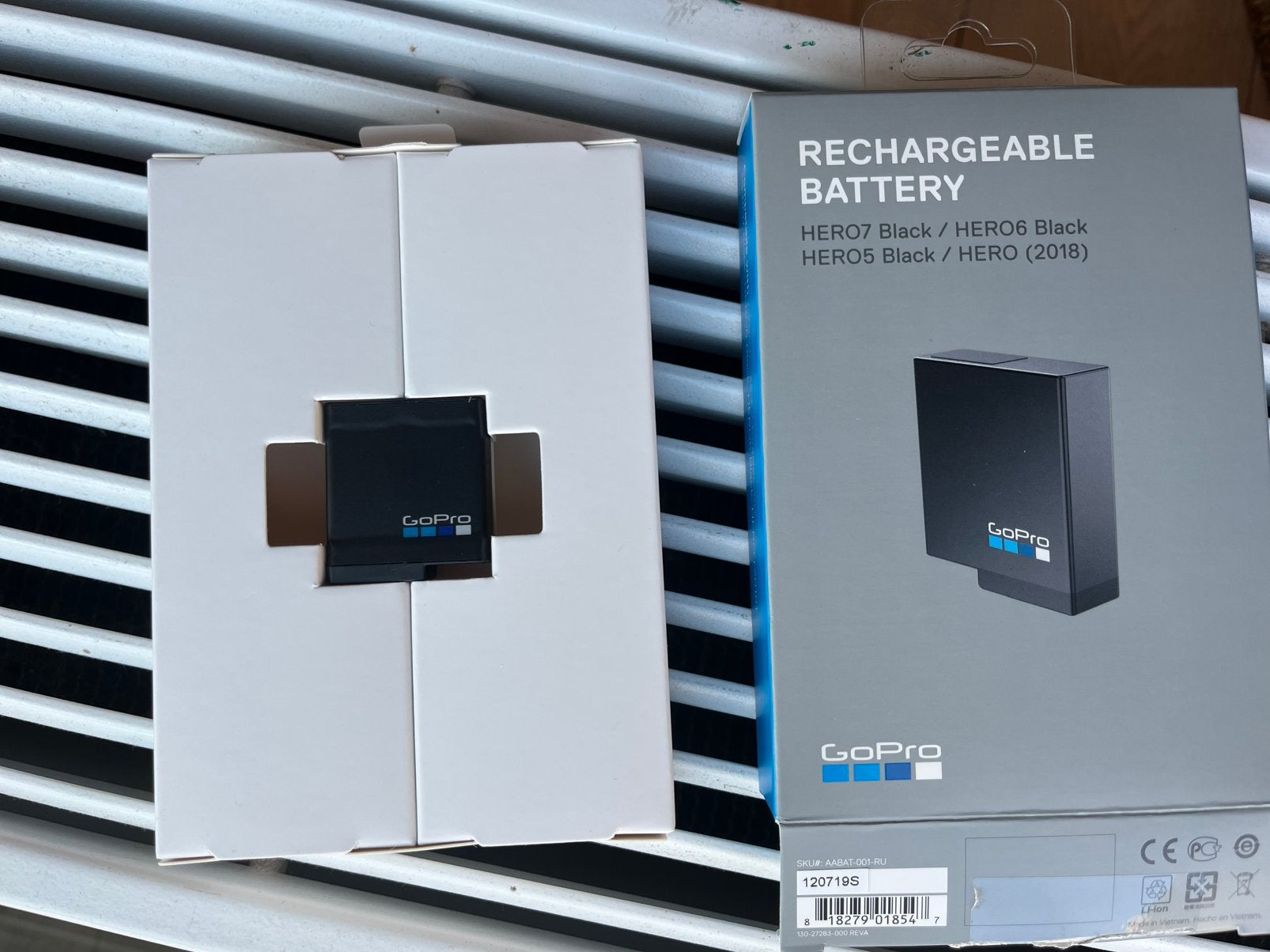 GoPro Hero 7 / Hero 6 / Hero 5 (2018) Rechargeable battery, Enlèvement ou Envoi, Neuf, GoPro